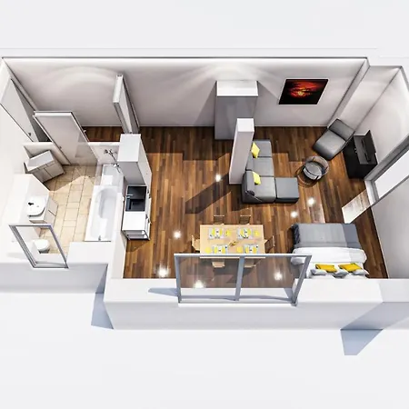 Urban Rooftop - Mitte +a/c Apartment *